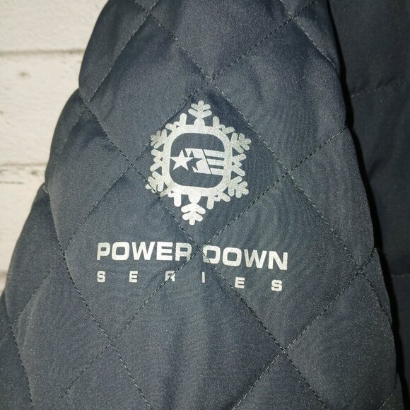 AE POWER DOWN SERIES FREE COUNTRY PUFFER COAT, SIZE 3XL MENS DARK GRAY, NWOT - Picture 4 of 12